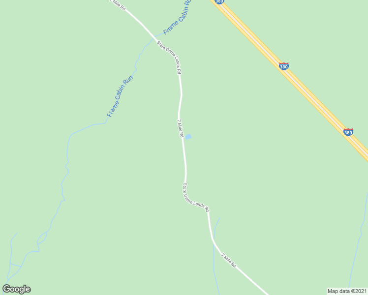 map of restaurants, bars, coffee shops, grocery stores, and more near State Game Lands Rd in Monroe