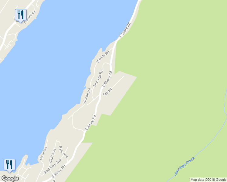 map of restaurants, bars, coffee shops, grocery stores, and more near 22 Cliff Road in Greenwood Lake