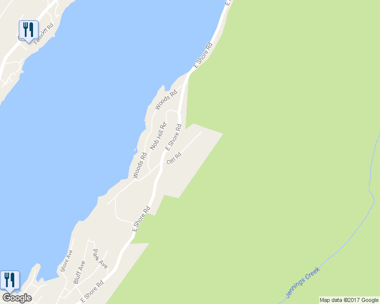 map of restaurants, bars, coffee shops, grocery stores, and more near 28 Cliff Road in Greenwood Lake