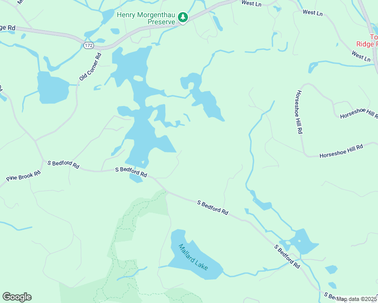 map of restaurants, bars, coffee shops, grocery stores, and more near 24 Midway Lane in Pound Ridge