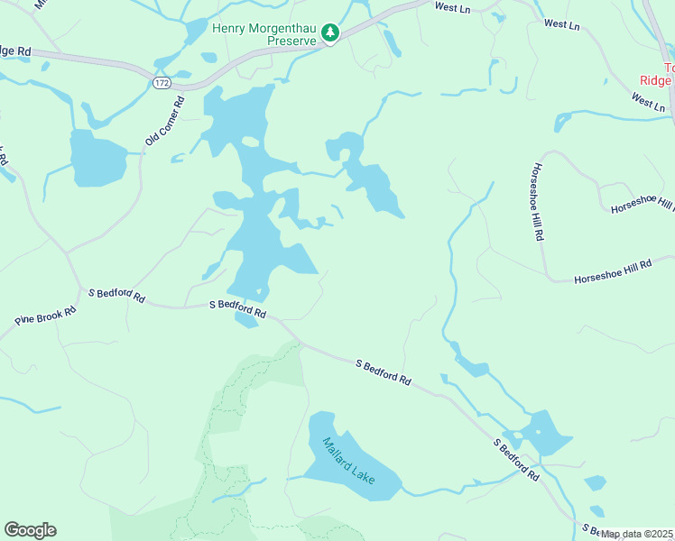 map of restaurants, bars, coffee shops, grocery stores, and more near 24 Midway Lane in Pound Ridge