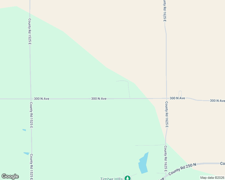 map of restaurants, bars, coffee shops, grocery stores, and more near 15791-16249 County Road 300 North in Bradford