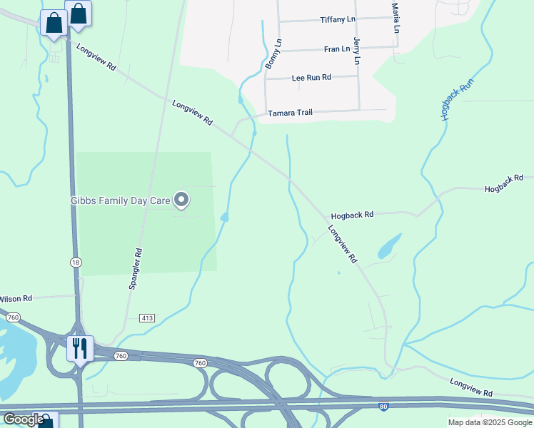 map of restaurants, bars, coffee shops, grocery stores, and more near in Hermitage