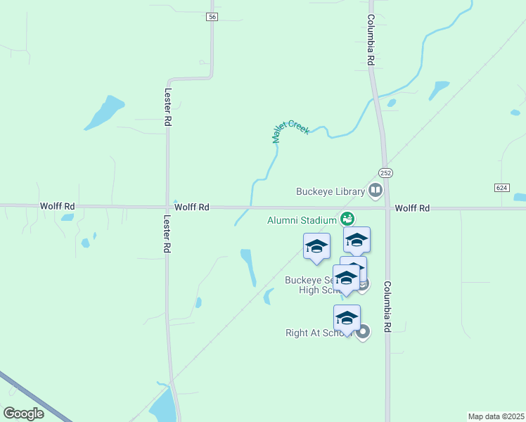 map of restaurants, bars, coffee shops, grocery stores, and more near 6800 Wolff Road in Medina