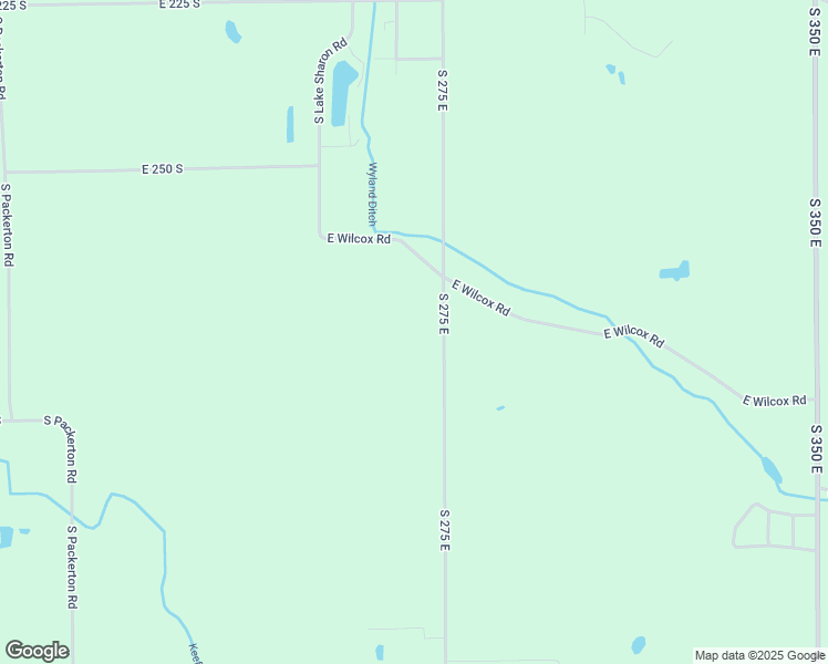 map of restaurants, bars, coffee shops, grocery stores, and more near 2841 South 275 East in Warsaw