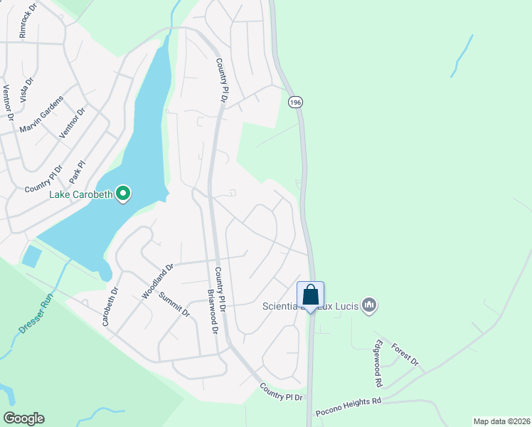 map of restaurants, bars, coffee shops, grocery stores, and more near 46-5462 Jennifer in Monroe County