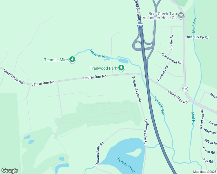 map of restaurants, bars, coffee shops, grocery stores, and more near 787 Laurel Run Road in Wilkes-Barre