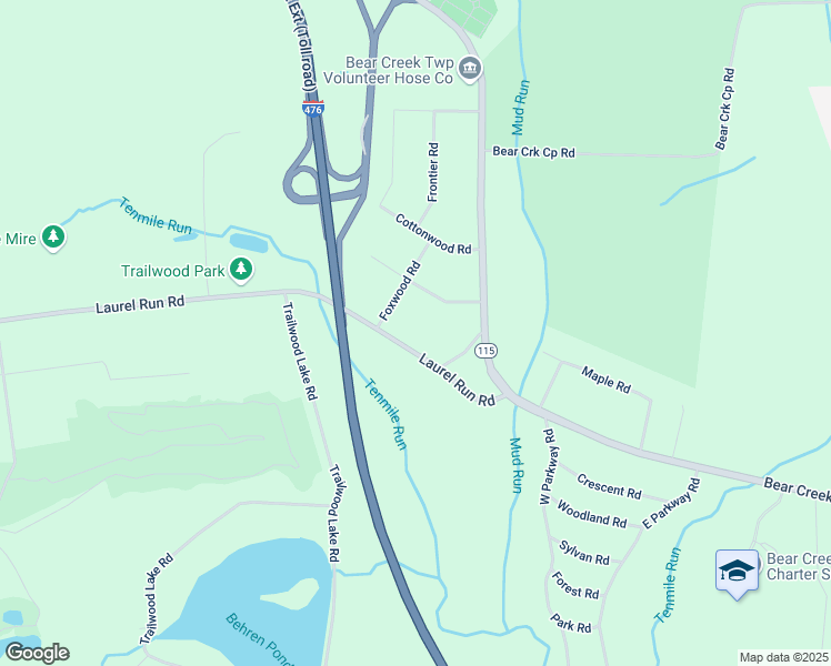 map of restaurants, bars, coffee shops, grocery stores, and more near 230 Laurel Run Road in Luzerne