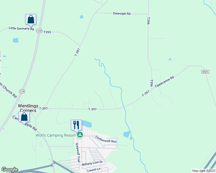 map of restaurants, bars, coffee shops, grocery stores, and more near 1 Hickory Nut Lane in Knox