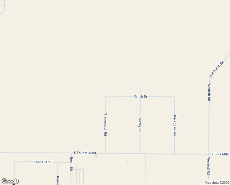 map of restaurants, bars, coffee shops, grocery stores, and more near 10100 Ranch Drive in Cheyenne