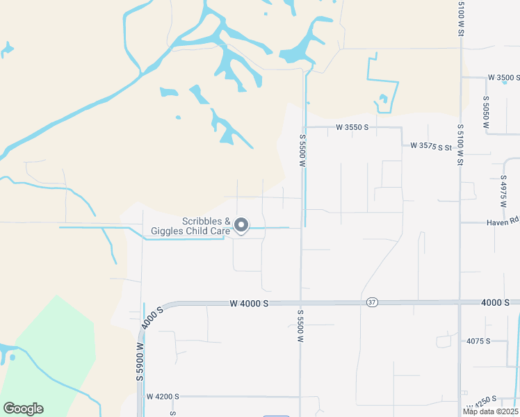 map of restaurants, bars, coffee shops, grocery stores, and more near 3719 South 5600 West in Hooper