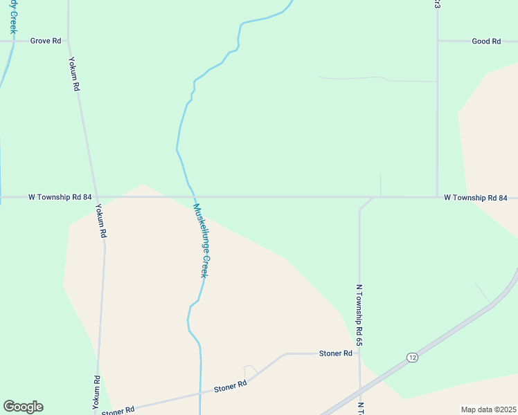 map of restaurants, bars, coffee shops, grocery stores, and more near 10070 West Township Road 84 in Fostoria