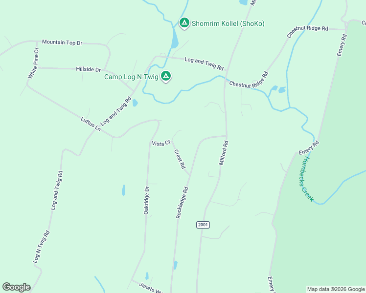 map of restaurants, bars, coffee shops, grocery stores, and more near 113 Crest Road in Dingmans Ferry