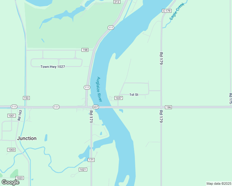 map of restaurants, bars, coffee shops, grocery stores, and more near 15233 Town Highway 1037 in Oakwood