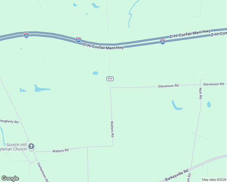 map of restaurants, bars, coffee shops, grocery stores, and more near 226 Patterson School Road in Grove City