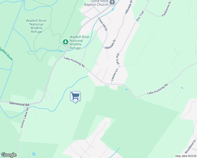 map of restaurants, bars, coffee shops, grocery stores, and more near 30 Lake Pochung Road in Sussex