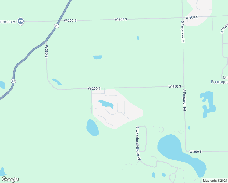 map of restaurants, bars, coffee shops, grocery stores, and more near 2441 West 250 South in Warsaw