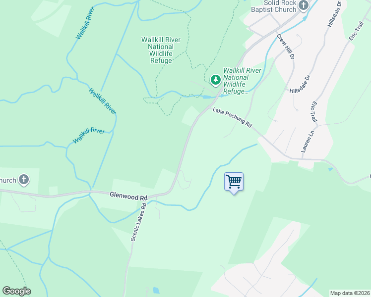 map of restaurants, bars, coffee shops, grocery stores, and more near 1526 County Road 565 in Sussex