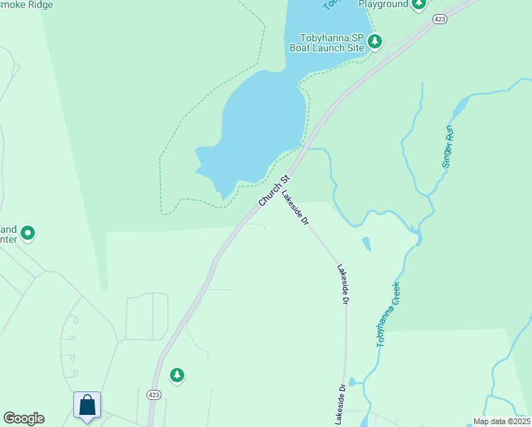 map of restaurants, bars, coffee shops, grocery stores, and more near Highway 423 in Monroe