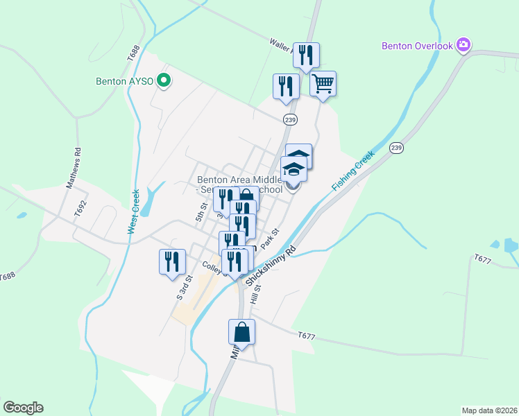 map of restaurants, bars, coffee shops, grocery stores, and more near 335 Main Street in Orangeville