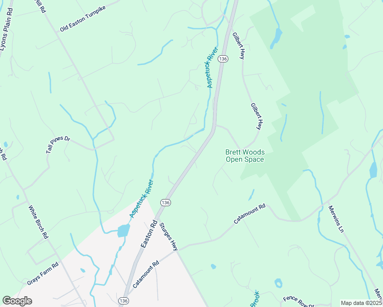 map of restaurants, bars, coffee shops, grocery stores, and more near 305 Westport Turnpike in Fairfield