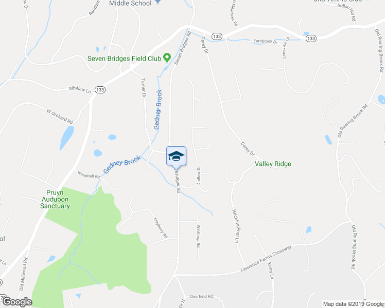 map of restaurants, bars, coffee shops, grocery stores, and more near 28 Ludlow Drive in Chappaqua