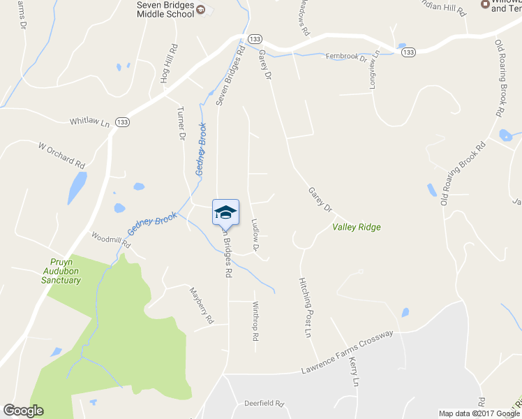map of restaurants, bars, coffee shops, grocery stores, and more near 27 Ludlow Drive in Chappaqua