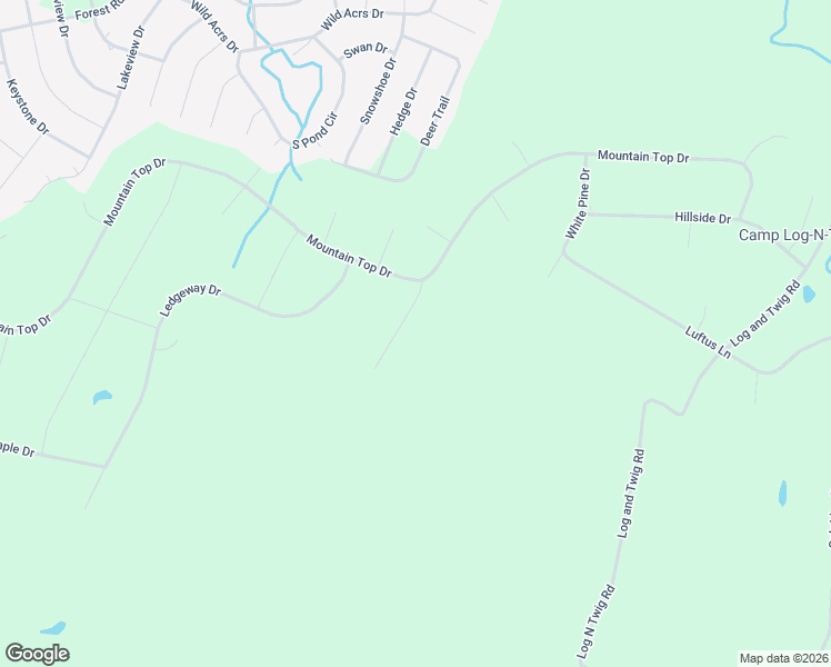 map of restaurants, bars, coffee shops, grocery stores, and more near 180 Pitch Pine Rd in Dingmans Ferry