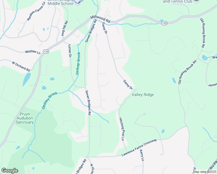 map of restaurants, bars, coffee shops, grocery stores, and more near 9 McClellan Place in Chappaqua