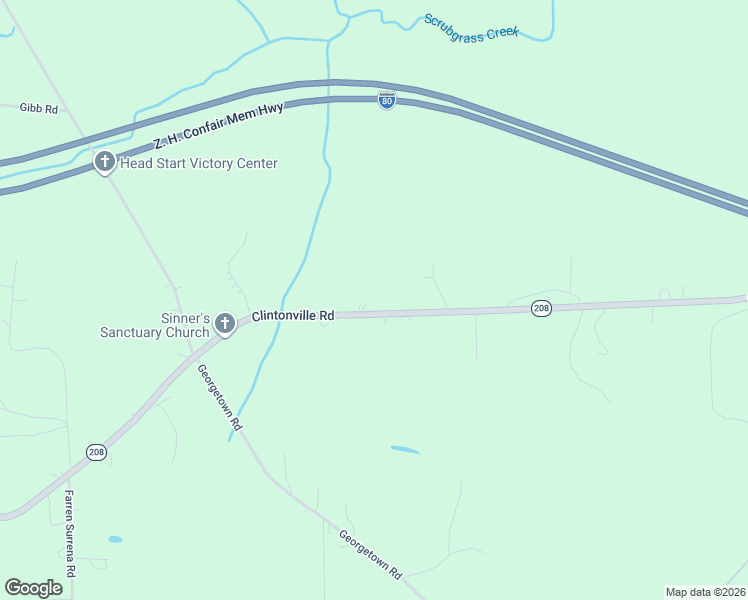 map of restaurants, bars, coffee shops, grocery stores, and more near 2363 Clintonville Road in Harrisville