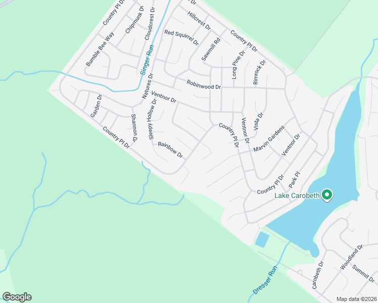 map of restaurants, bars, coffee shops, grocery stores, and more near 7752 West Country Place Drive in Tobyhanna