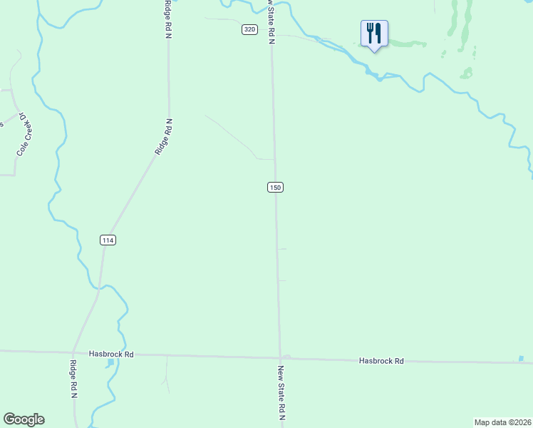 map of restaurants, bars, coffee shops, grocery stores, and more near 2105 New State Road North in Norwalk