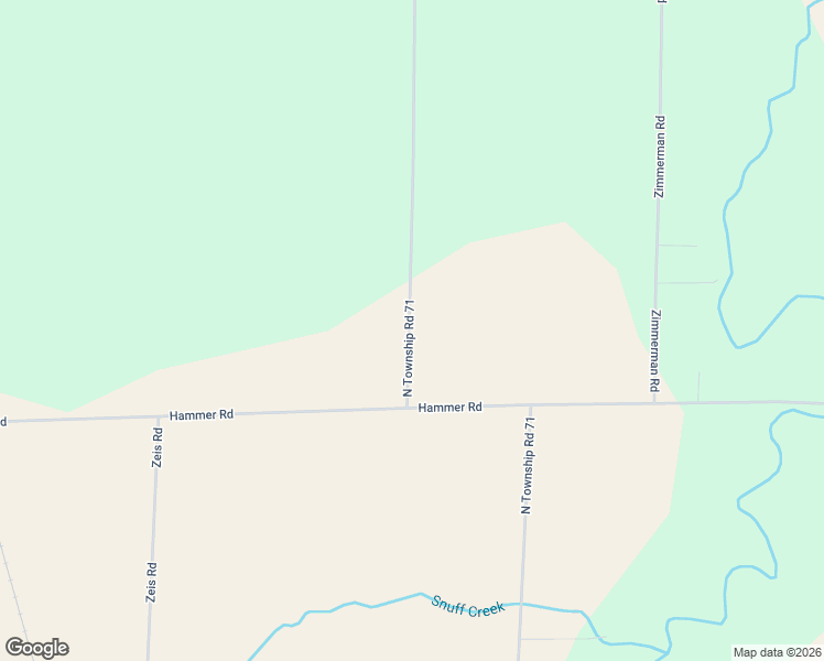 map of restaurants, bars, coffee shops, grocery stores, and more near 5157 North Tr 71 in Tiffin