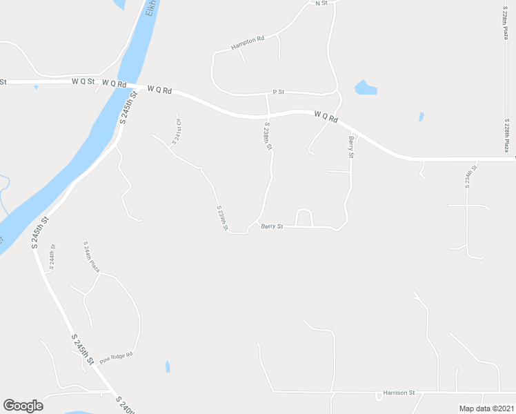 map of restaurants, bars, coffee shops, grocery stores, and more near 5810 South 238th Street in Omaha