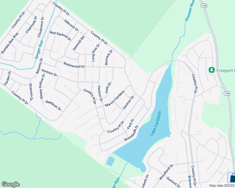 map of restaurants, bars, coffee shops, grocery stores, and more near 6452 Marvin Gardens in Tobyhanna