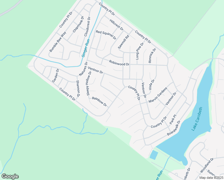 map of restaurants, bars, coffee shops, grocery stores, and more near 7316 Meadowlark Drive in Tobyhanna