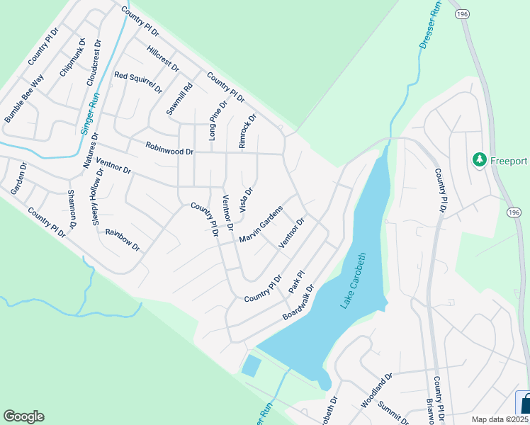 map of restaurants, bars, coffee shops, grocery stores, and more near 6452 Marvin Gardens in Tobyhanna