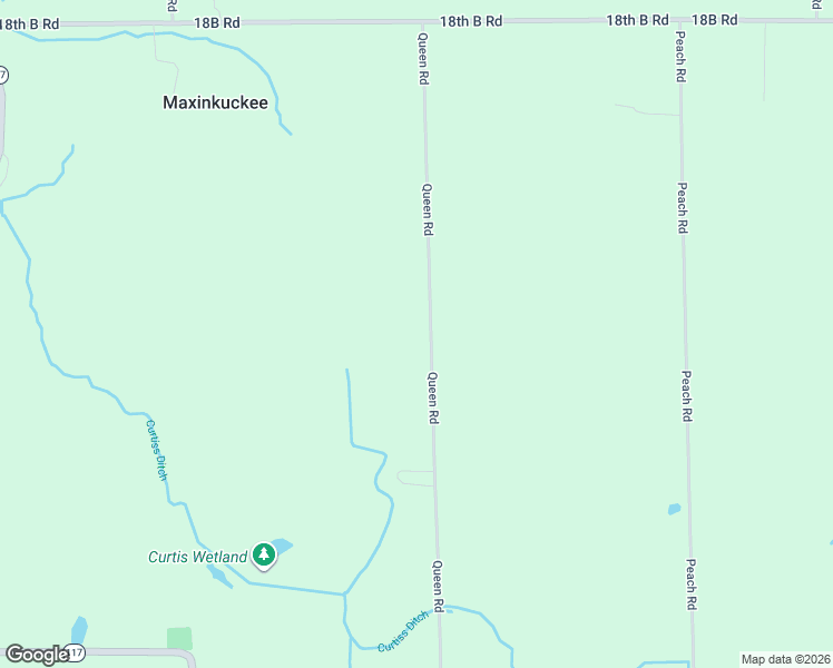 map of restaurants, bars, coffee shops, grocery stores, and more near 19119 Queen Road in Culver