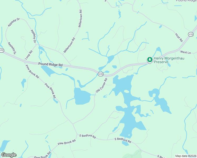 map of restaurants, bars, coffee shops, grocery stores, and more near 9 Old Corner Road in Bedford