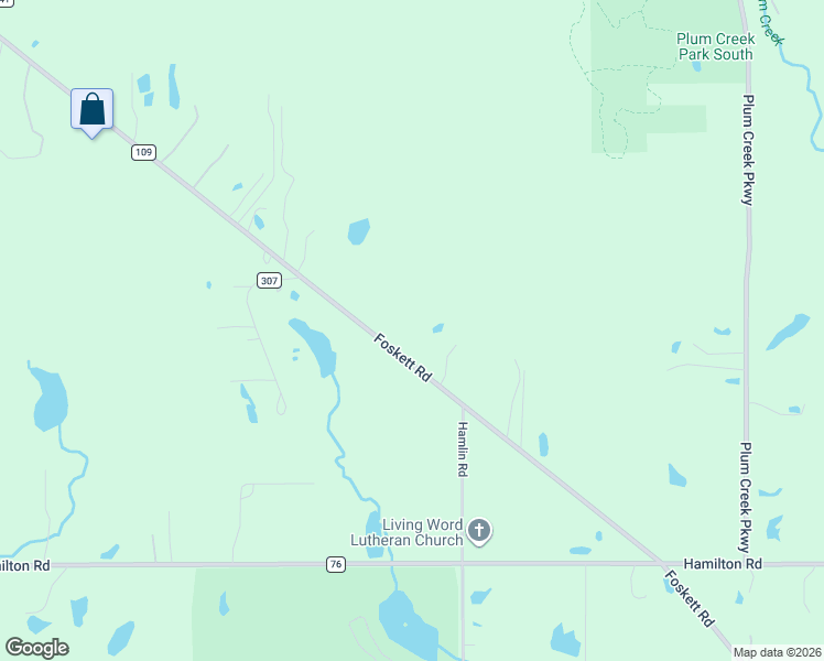 map of restaurants, bars, coffee shops, grocery stores, and more near 3735 Foskett Road in Medina
