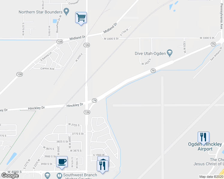 map of restaurants, bars, coffee shops, grocery stores, and more near Hinckley Drive in West Haven