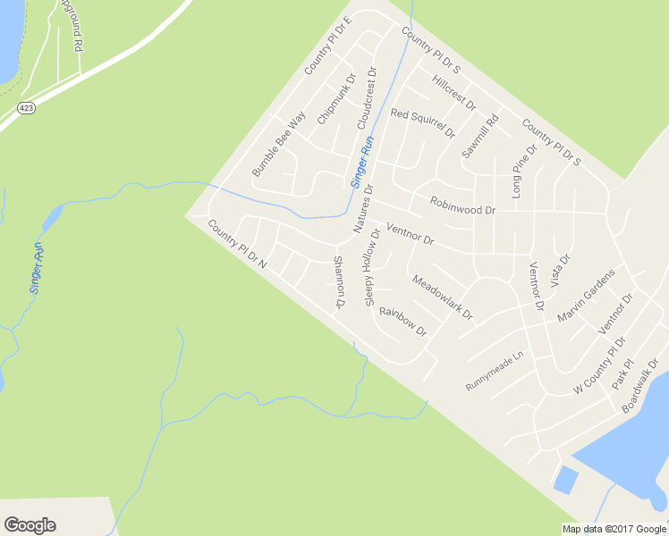 map of restaurants, bars, coffee shops, grocery stores, and more near 8151 Pecan Terrace in Tobyhanna