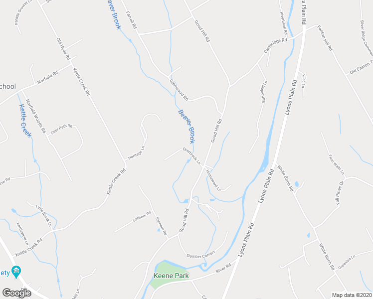 map of restaurants, bars, coffee shops, grocery stores, and more near 10 Overbrook Lane in Weston