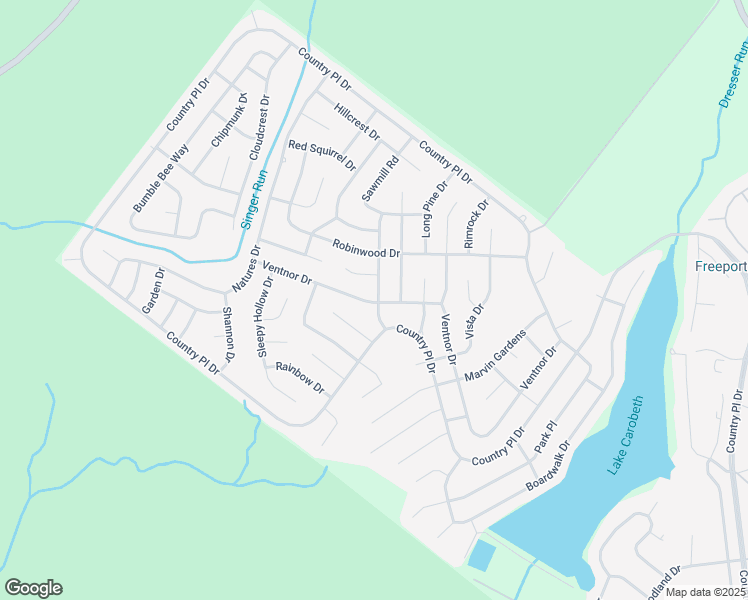 map of restaurants, bars, coffee shops, grocery stores, and more near 7394 Ventnor Drive in Tobyhanna