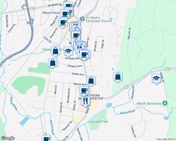 285 Main Street, Mount Kisco NY Walk Score