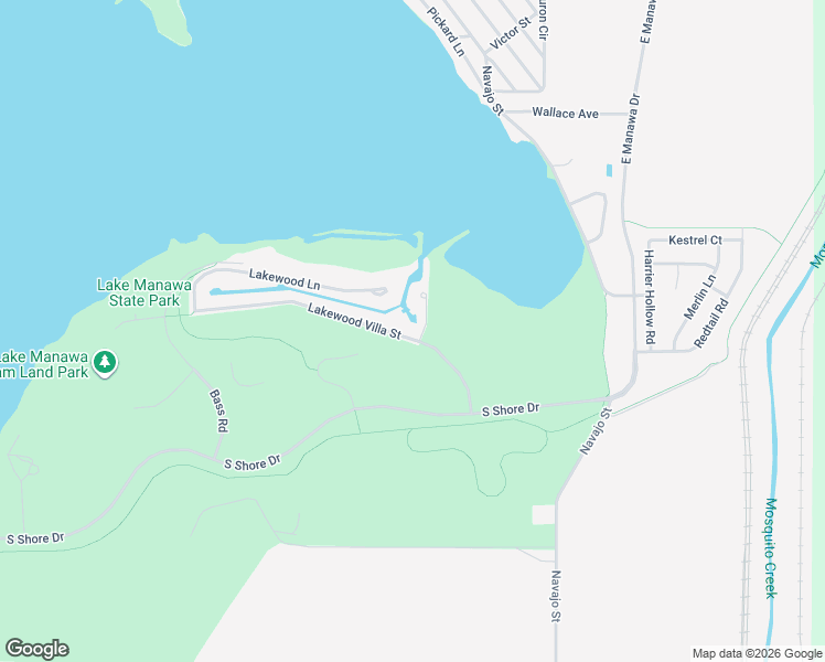 map of restaurants, bars, coffee shops, grocery stores, and more near 11 Lakewood Villa Street in Council Bluffs