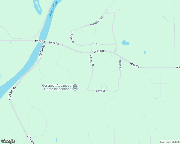 map of restaurants, bars, coffee shops, grocery stores, and more near 5702 South 238th Street in Omaha