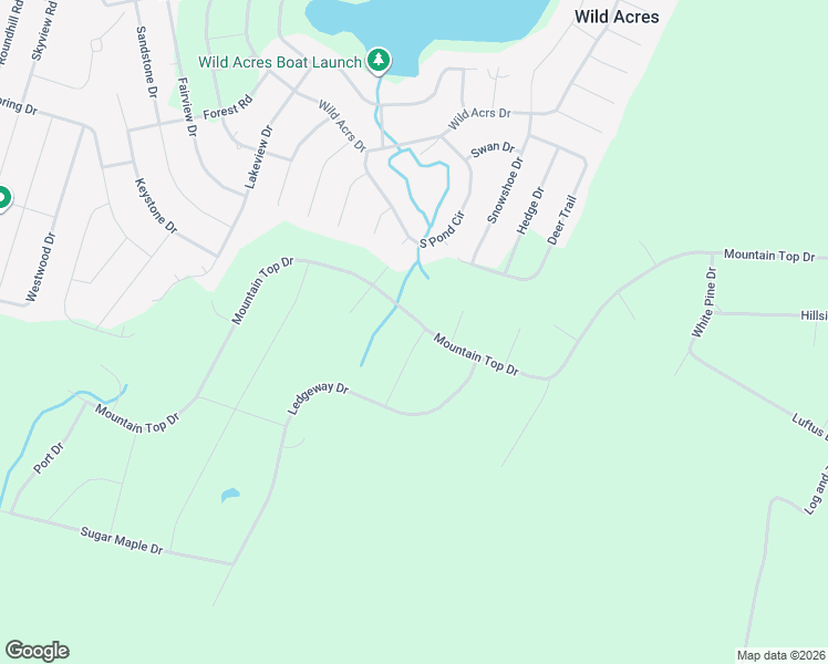 map of restaurants, bars, coffee shops, grocery stores, and more near Rabbit Run in Dingmans Ferry