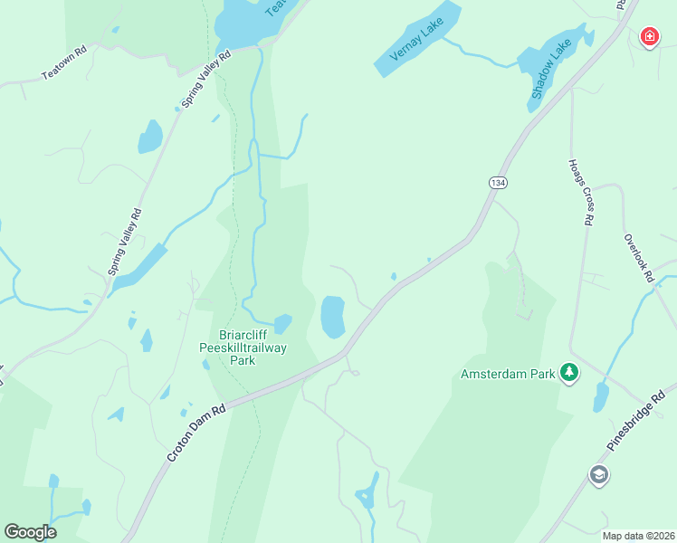 map of restaurants, bars, coffee shops, grocery stores, and more near 35 Quaker Bridge Road in Ossining