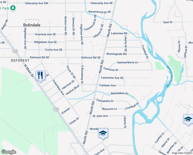 map of restaurants, bars, coffee shops, grocery stores, and more near 1594 Laurel Street in Niles